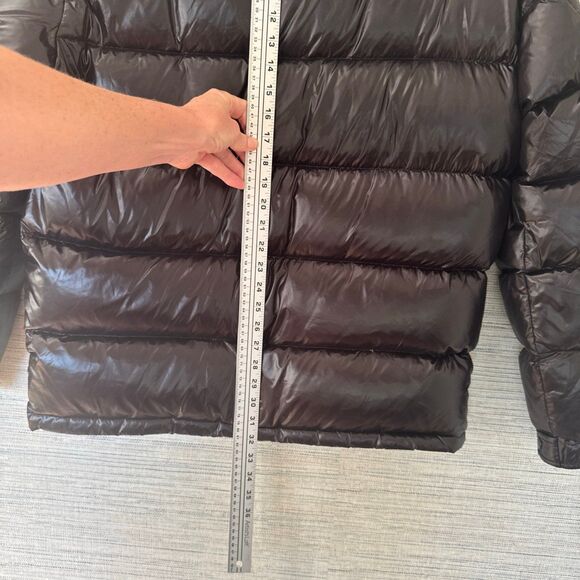 Montcler Men’s Black Down Coat Jacket size 5 Ronier Giubbutto Zind 16 3710 - Picture 3 of 11